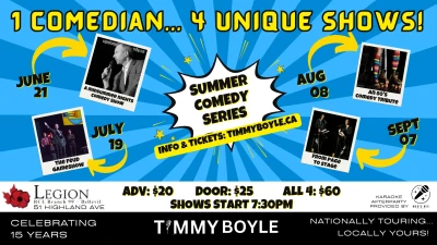 Summer Comedy Series: An 80's Comedy Tribute