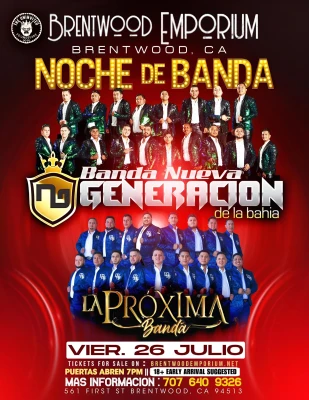 Banda Nueva Generacion + La Proxima Banda
