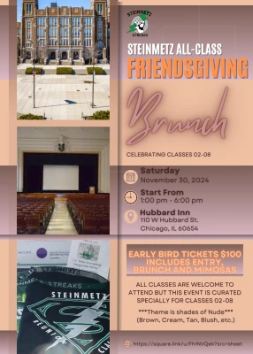 Steinmetz All-Class Friendsgiving Brunch