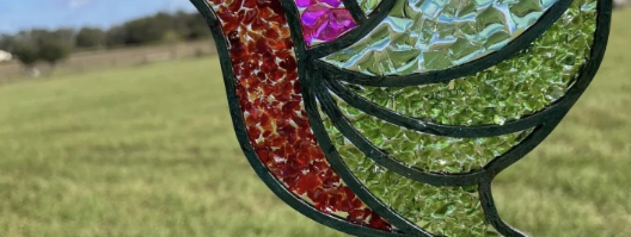 Hello Spring Hummingbird Hello, Spring: Faux Crushed Stained Glass Hummingbird: Buy Tickets Online