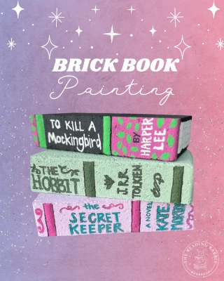 Book Brick Painting