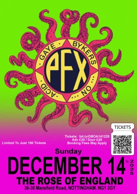 GAYE BYKERS ON ACID + Guests