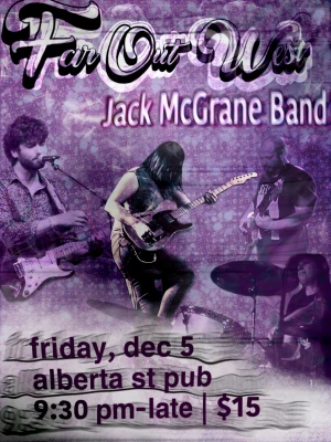 Far Out West & Jack McGrane Band at Alberta St Pub