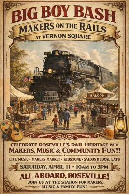 Big Boy Bash, Makers on the Rails at Vernon Square