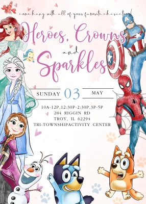 Heroes, Crowns, & Sparkles