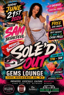 Sole’d out | A sneaker and Cocktail event