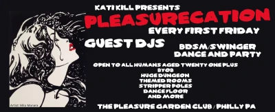 FRIDAY 9/4 PLEASUREcation....MIXED BDSM / SWINGER PARTY***RISKY BUSINESS EDITION***